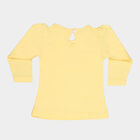 Infants Round Neck T-Shirt, Yellow, small image number null