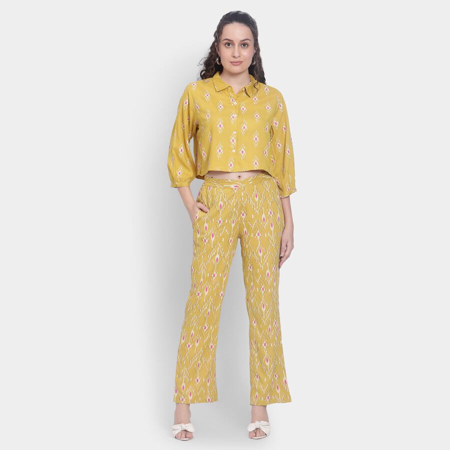 Ladies' Ethnic Set , मस्टर्ड, large image number null