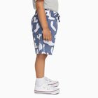 Boys' 100% Cotton Bermuda, Mid Blue, small