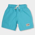 Boys' 100% Cotton Bermudas, Teal Blue, small image number null