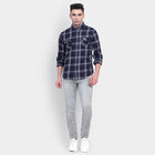 Cotton Checks Casual Shirt, Rust, small image number null