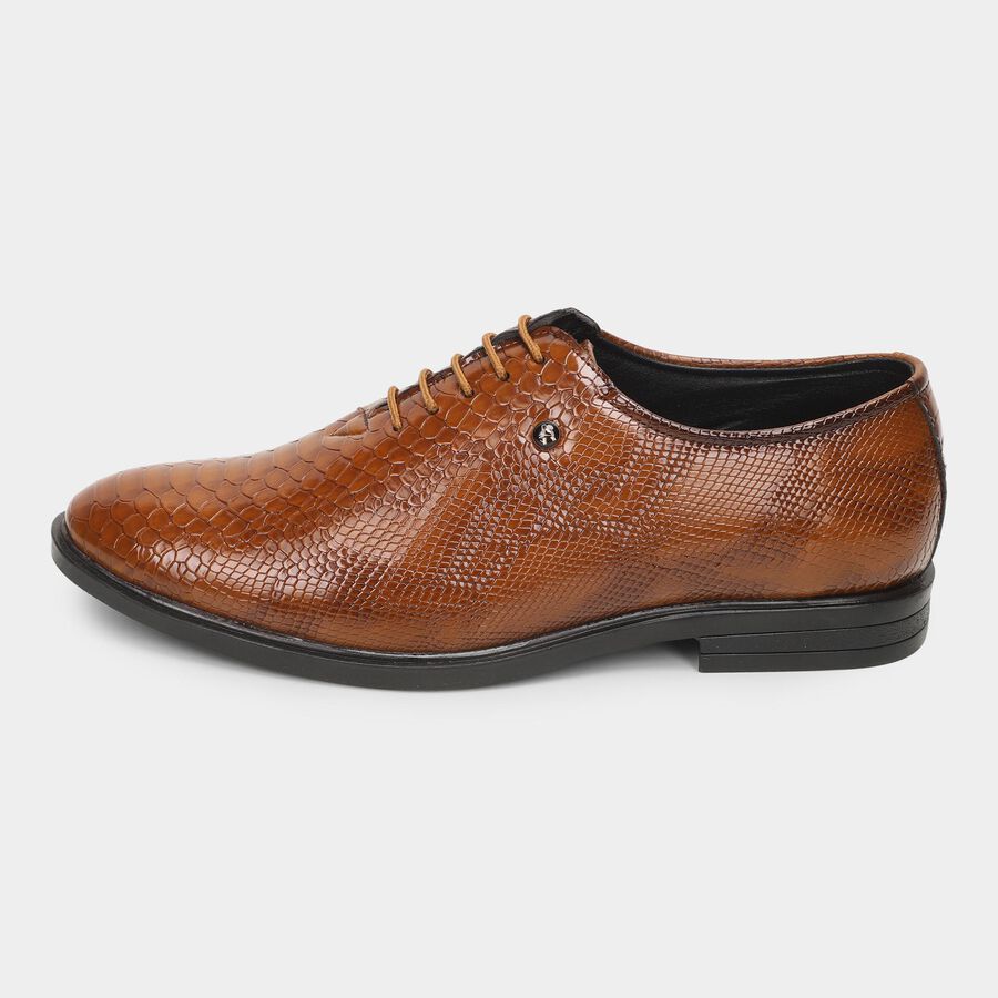 Men's Formal Shoes, Brown, large image number null