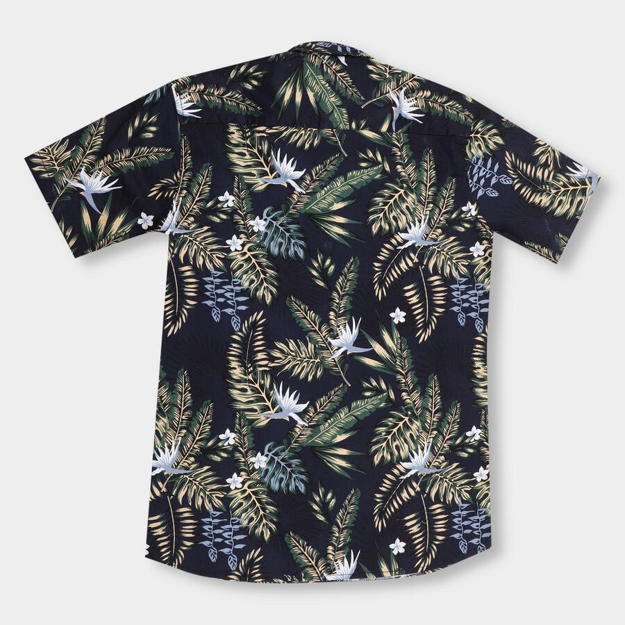 Boys' 100% Cotton Casual Shirt , Navy Blue, large image number null