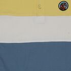 Boys' Yellow Cotton Round Neck Color-Blocked Baba Suit, Yellow, small