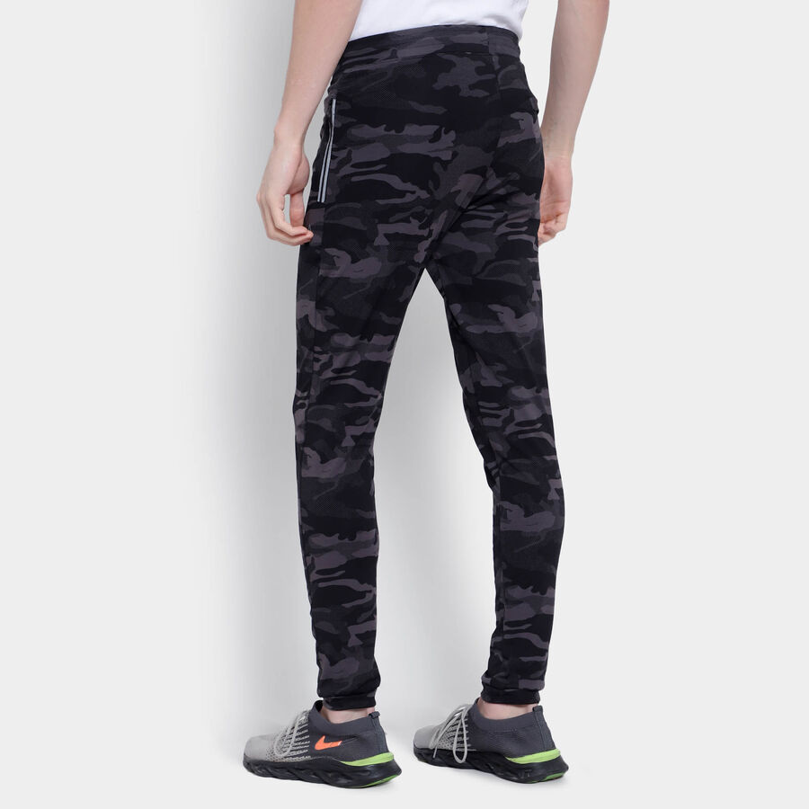 Cut & Sew Track Pants, गहरा ग्रे, large image number null