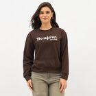 Ladies' Sweatshirt, भूरा, small image number null