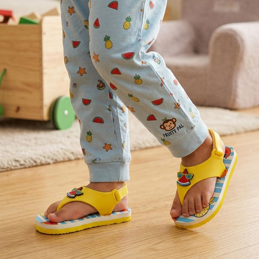 Boys' Slipper, नीला, large