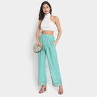 Solid Palazzo, Mid Blue, small image number null