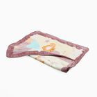 Pastel Multicolor Animal Printed Infant Blanket, Purple, small image number null