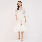 Ladies' Maxi Dress, Off White, small image number null