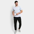 Men's Round Neck Half Sleeves T-Shirt , हल्का ग्रे, small image number null