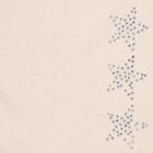 Girls' Soft Cream Ankle-Length Star Embellished Legging, गहरा पीला, small image number null