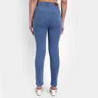 High Rise Skinny Jeans, Mid Blue, small image number null