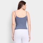 Ladies' 100% Cotton Slips, गहरा ग्रे, small image number null