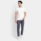 Men's Slim Fit Jeans, Light Grey, small image number null