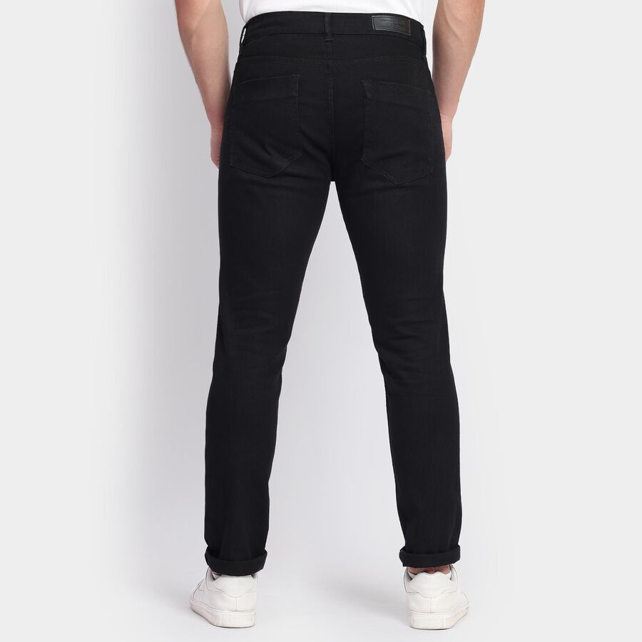 Men's Slim Fit Jeans, Black, large image number null