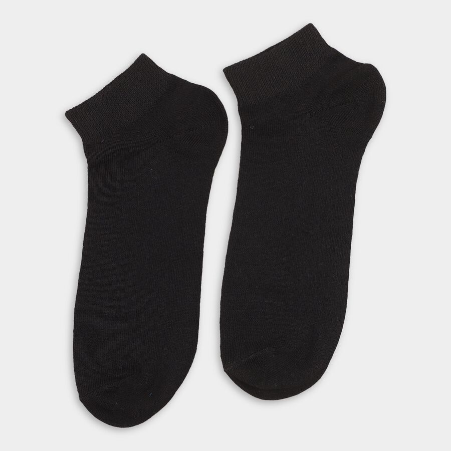 Men's Socks (Pack of 3), चारकोल, large