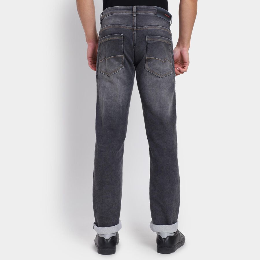 Men's Slim Fit Jeans , Dark Grey, large image number null
