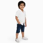 Boys' 100% Cotton Casual Shirt, White, small image number null