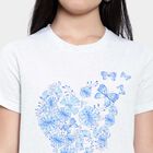 Round Neck T-Shirt, Ecru Melange, small image number null