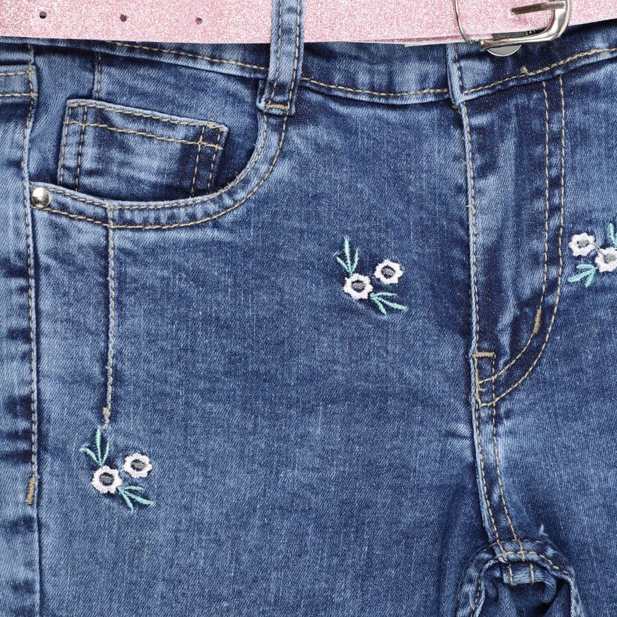 Girls' Jeans, Light Blue, large image number null