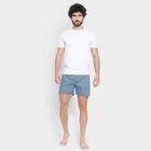Men's 100% Cotton Boxers, नेवी ब्लू, small