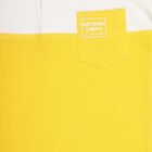 Boys Bright Yellow Cotton Polo Neck Half Sleeve T-Shirt, Yellow, small image number null