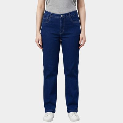 Women's Blue Slim Fit Stretchable Jeans