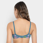 Single Jersey Padded Bra, Teal Blue, small image number null