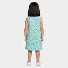 Girls' Frock, एक्वा, small
