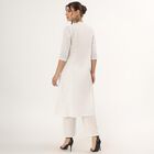 Ladies' Kurta , ऑफ व्हाइट, small