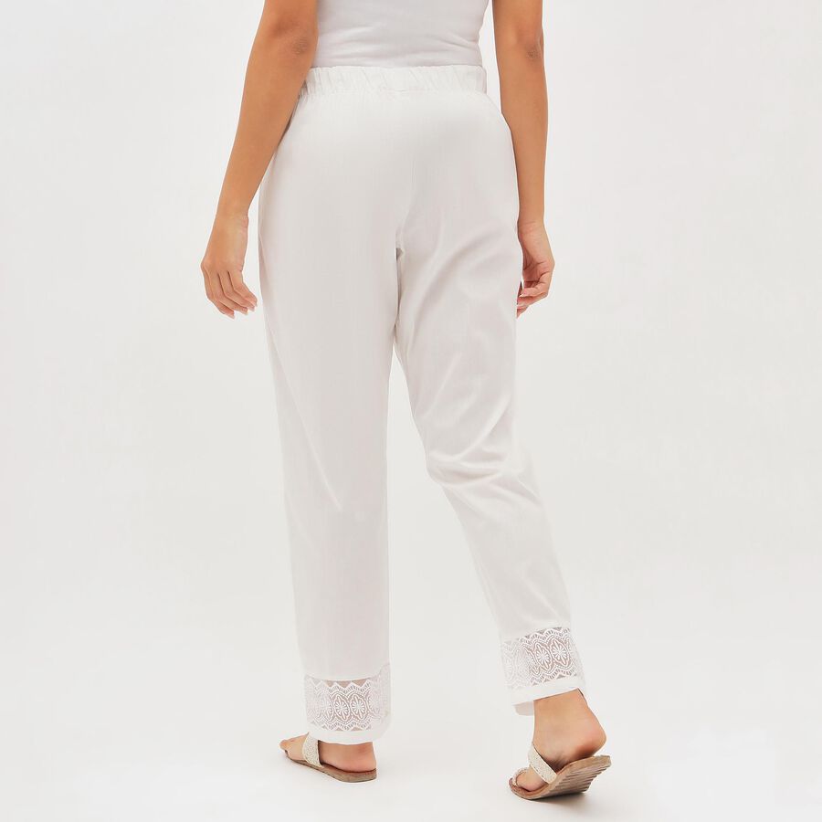 Ladies' Palazzos, ऑफ व्हाइट, large image number null