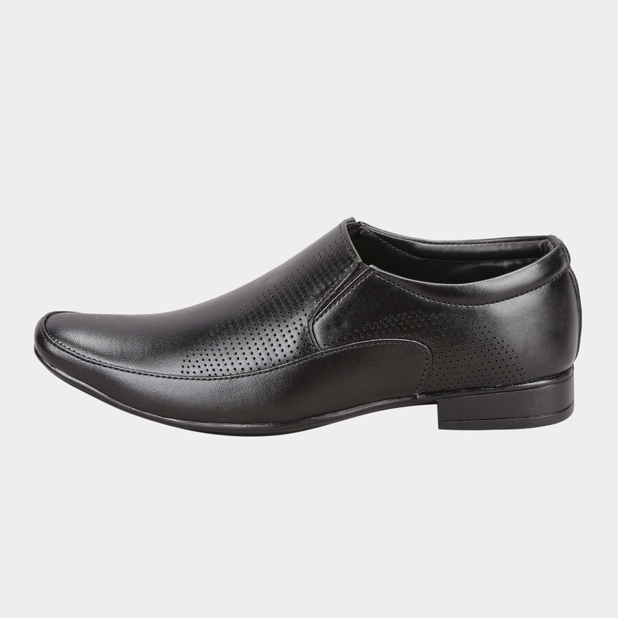 Men Slip-On Formal Shoes, Black, large image number null