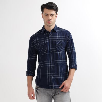 Men's 100% Cotton Casual Shirt