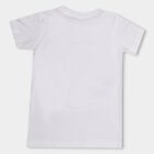 Boys' 100% Cotton Half Sleeves T-Shirt , सफ़ेद, small image number null