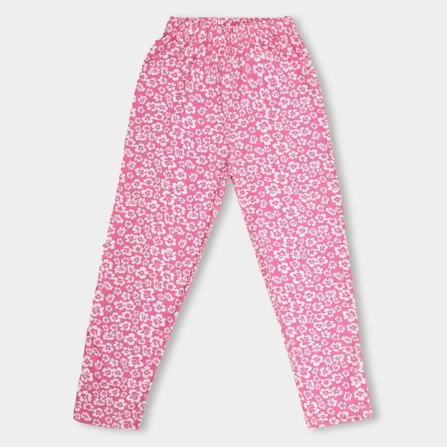 Girls' Pyjama , गुलाबी, large image number null