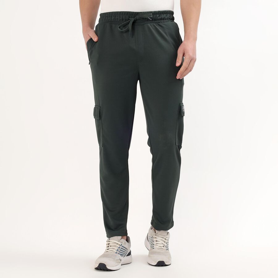 Men's Jogger, गहरा हरा, large