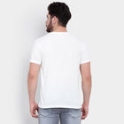 Round Neck T-Shirt, White, small image number null