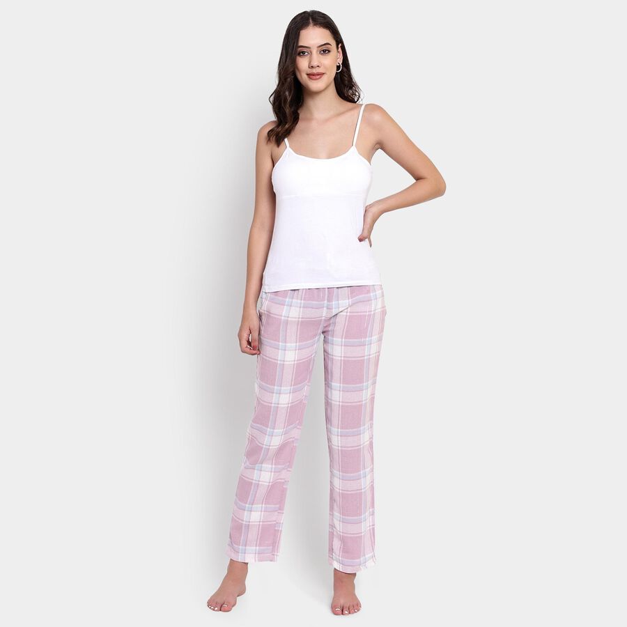 Ladies' Pyjama , हल्का गुलाबी, large image number null