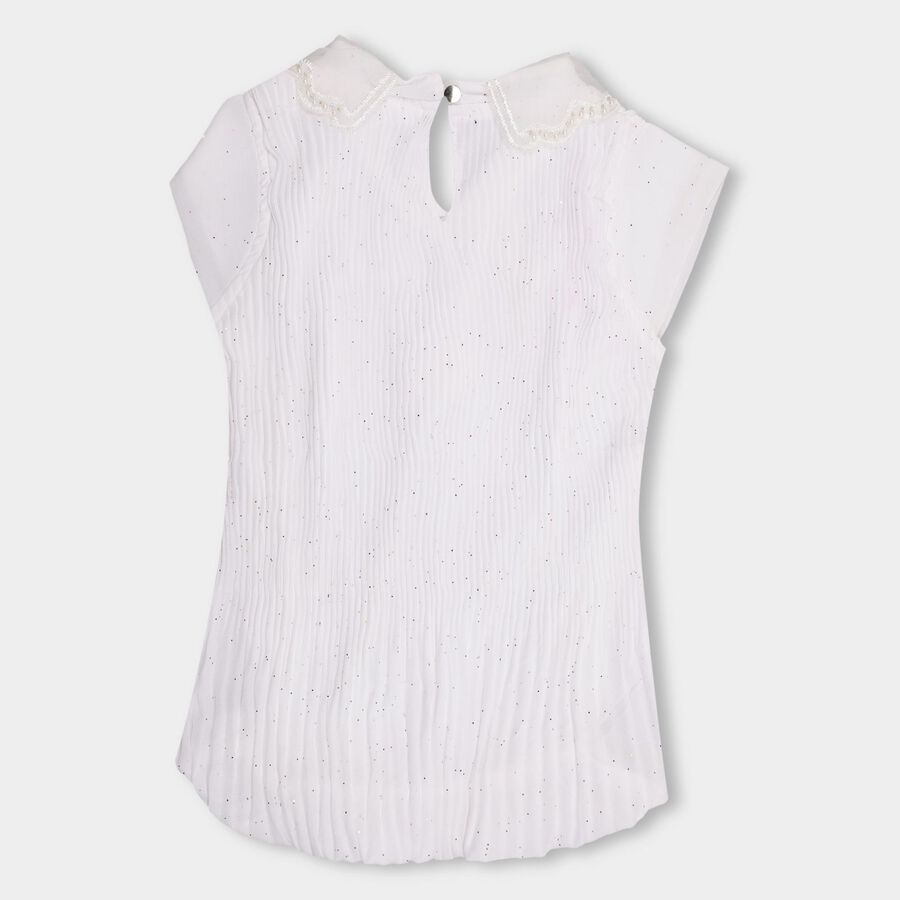Girls' T-Shirt , सफ़ेद, large image number null