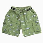 Boys' Bermuda, हल्का हरा, small