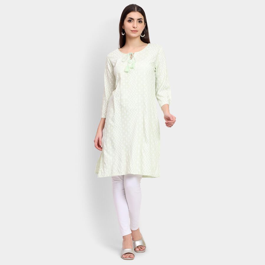 Ladies' Kurta , Light Green, large image number null
