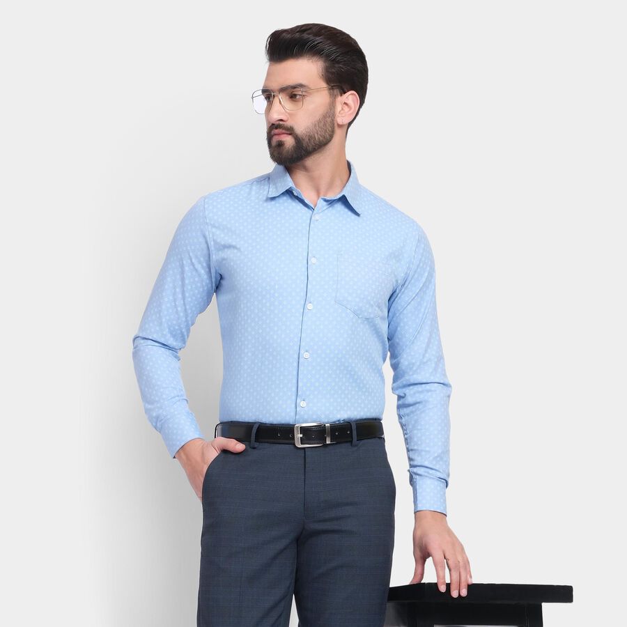 Men's Formal Shirt , Light Blue, large image number null
