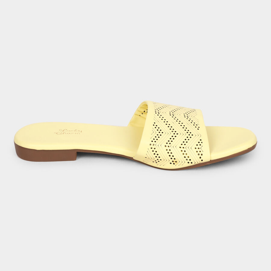 Ladies' Sandals, Yellow, large image number null
