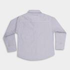 Boys' 100% Cotton Casual Shirt , White, small image number null