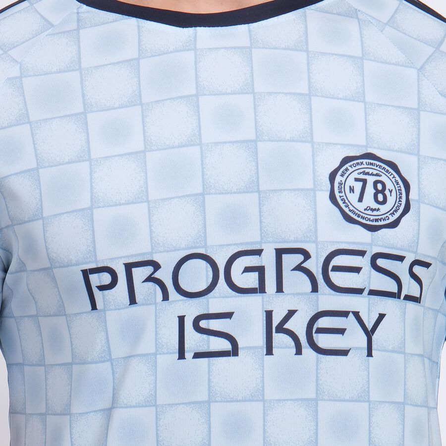 Men's Drifit T-Shirt, Light Blue, large