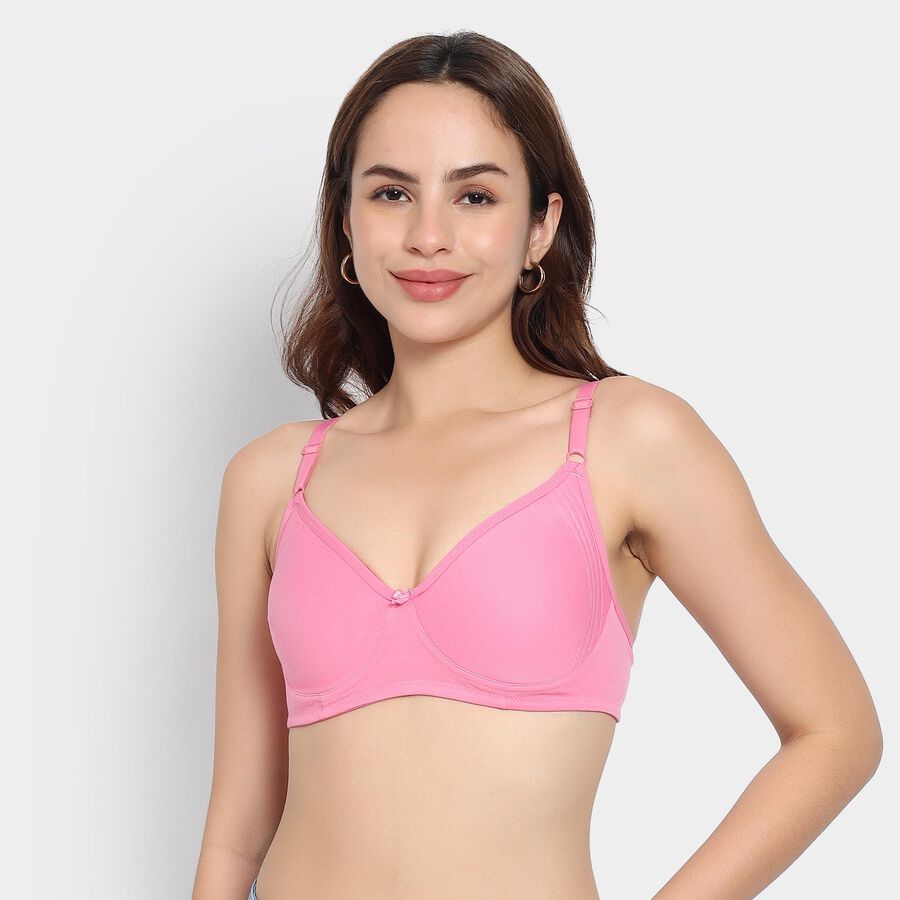 Ladies' Bra, Pink, large image number null