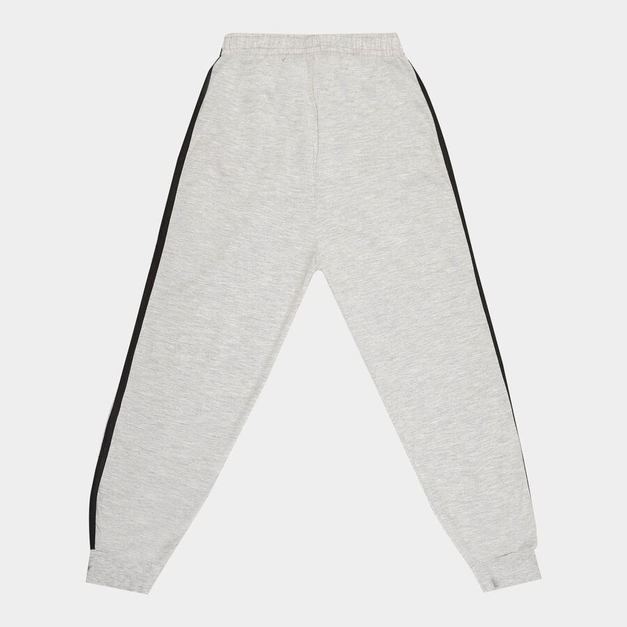 Boys Stripes Pyjama, Light Grey, large image number null