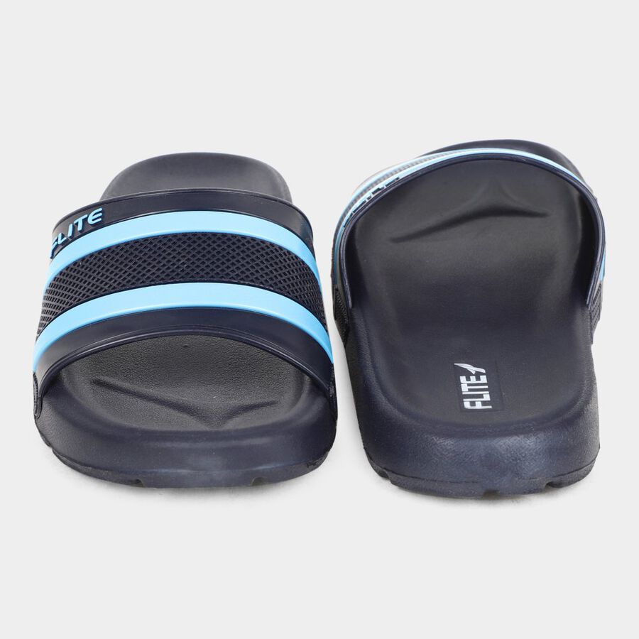 Men's Solid Floater, Navy Blue, large image number null