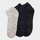 Men's Socks (Pack of 3), नेवी ब्लू, small
